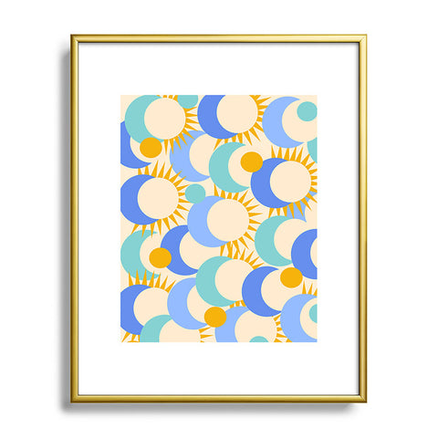 Gale Switzer Moonscapes Metal Framed Art Print