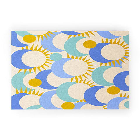 Gale Switzer Moonscapes Welcome Mat