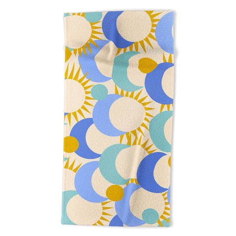 Gale Switzer Moonscapes Beach Towel
