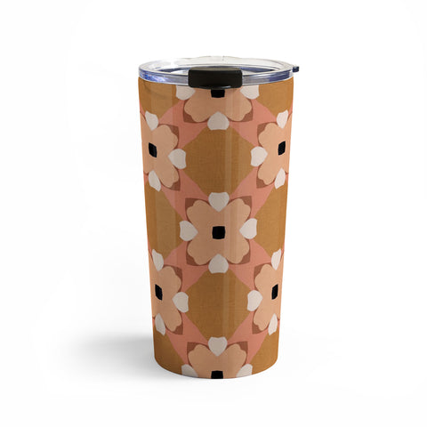 Gale Switzer Moroccan floral rattan Travel Mug
