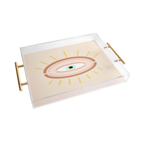 Gale Switzer Retro Evil Eye Acrylic Tray