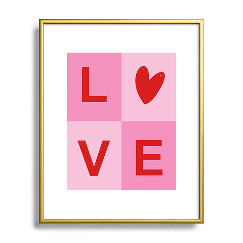 Gale Switzer Sweet Love I Metal Framed Art Print