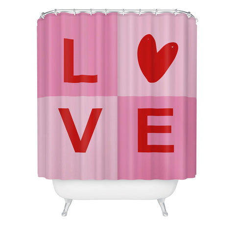 Gale Switzer Sweet Love I Shower Curtain