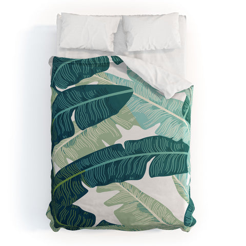 Gale Switzer Tropical oasis Duvet Cover