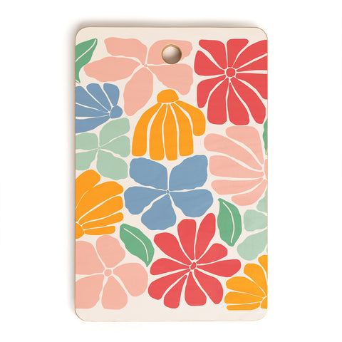 Gale Switzer Wild Bloom Cutting Board Rectangle