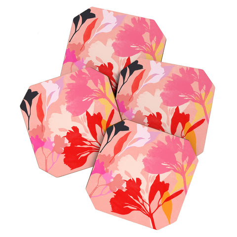 Garima Dhawan Alstroemeria 26 Coaster Set