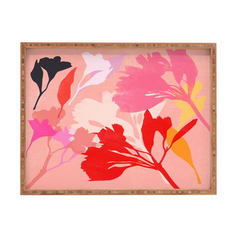 Garima Dhawan Alstroemeria 26 Rectangular Tray