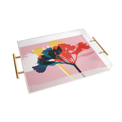 Garima Dhawan alstroemeria 9 Acrylic Tray