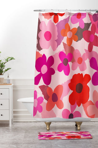 Garima Dhawan angel 5 Shower Curtain And Mat