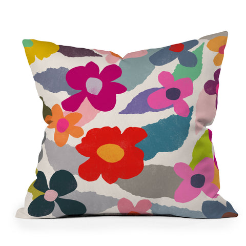 Garima Dhawan angel 6 Throw Pillow