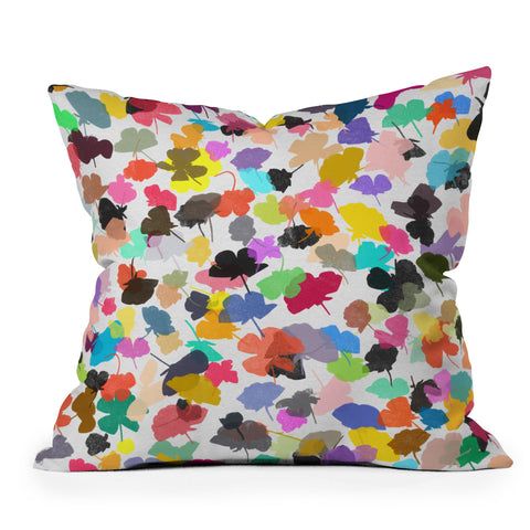 Garima Dhawan buttercups 3 Outdoor Throw Pillow