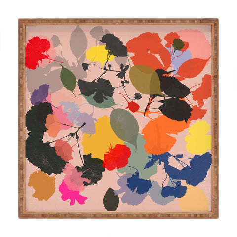 Garima Dhawan cherry blossom 12 Square Tray