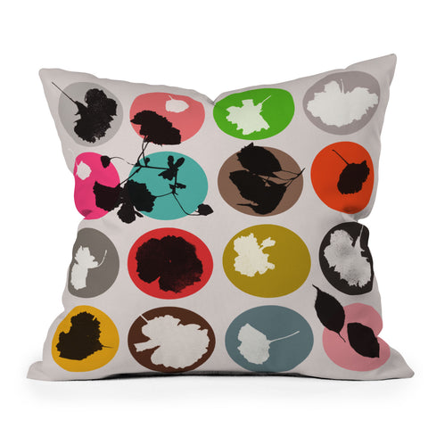 Garima Dhawan cherry blossom 2 Outdoor Throw Pillow