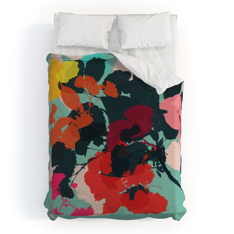 Garima Dhawan cherry blossom 5 Duvet Cover