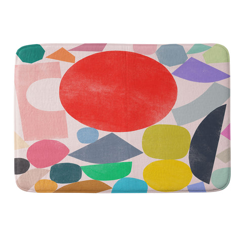 Garima Dhawan Colored Toys 4 Memory Foam Bath Mat