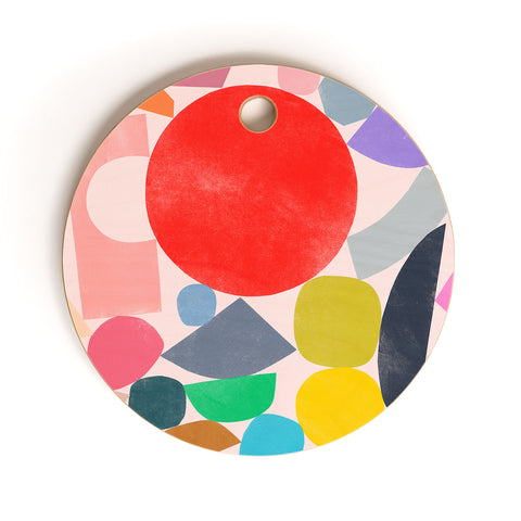 Garima Dhawan Colored Toys 4 Cutting Board Round