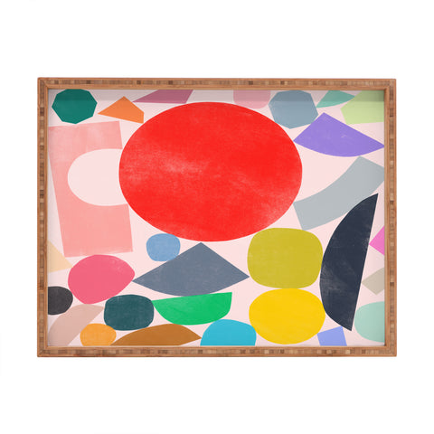 Garima Dhawan Colored Toys 4 Rectangular Tray