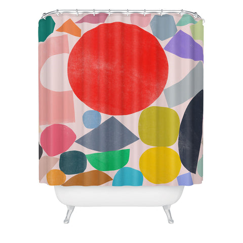 Garima Dhawan Colored Toys 4 Shower Curtain
