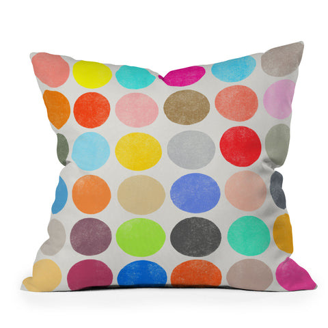 Garima Dhawan Colorplay 1 Outdoor Throw Pillow