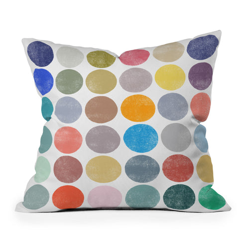 Garima Dhawan colorplay 19 Outdoor Throw Pillow