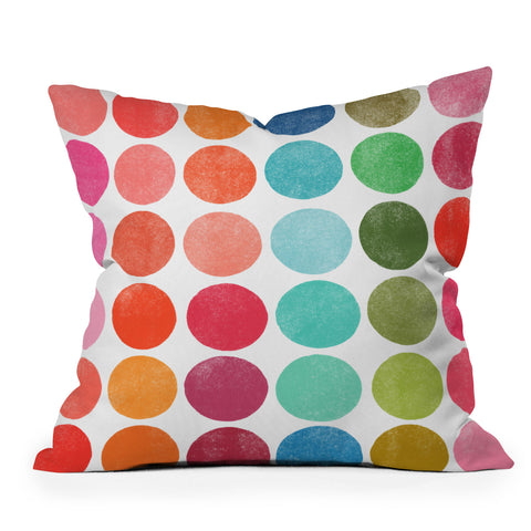 Garima Dhawan Colorplay 5 Outdoor Throw Pillow