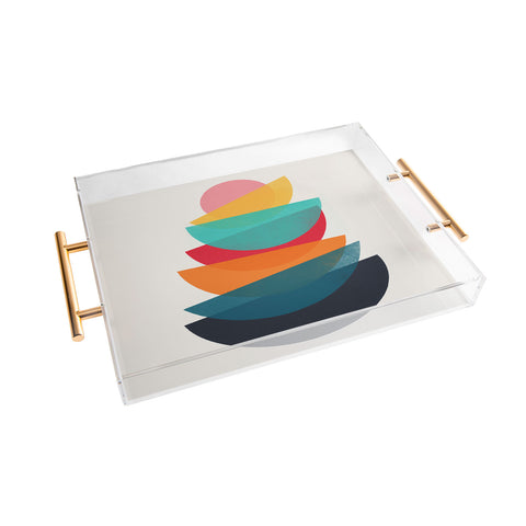 Garima Dhawan colorstack 1 Acrylic Tray