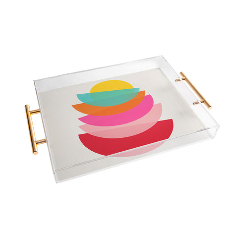 Garima Dhawan colorstack 2 Acrylic Tray