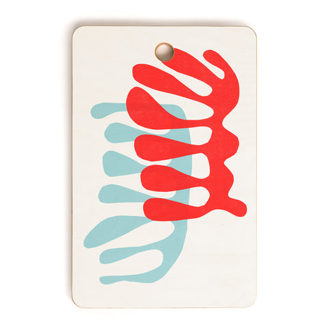 Garima Dhawan cutouts 1 Cutting Board Rectangle