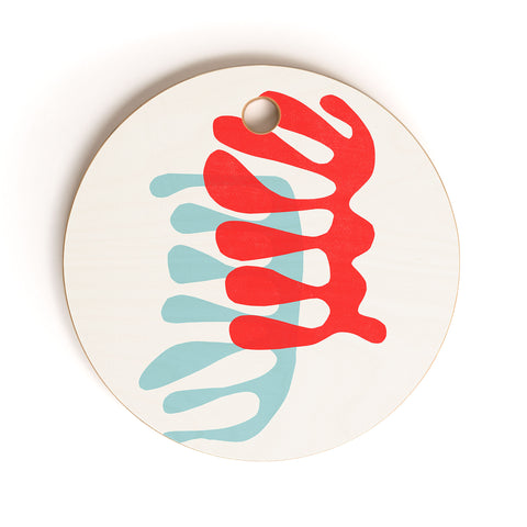 Garima Dhawan cutouts 1 Cutting Board Round