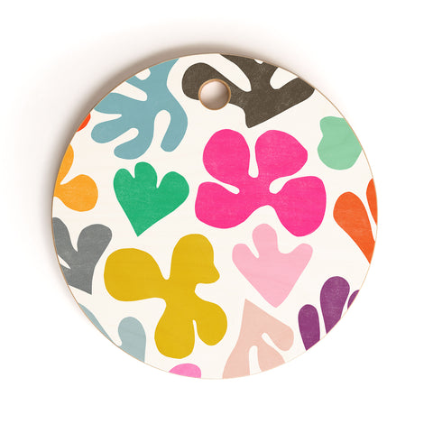 Garima Dhawan cutouts 22 Cutting Board Round