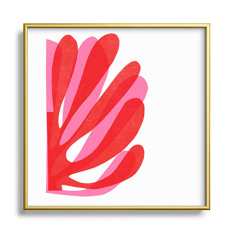 Garima Dhawan cutouts 28 Square Metal Framed Art Print