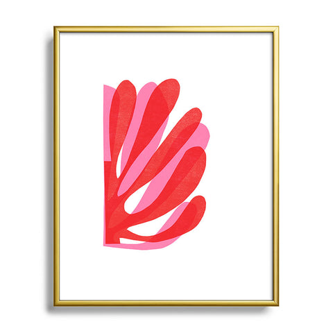 Garima Dhawan cutouts 28 Metal Framed Art Print