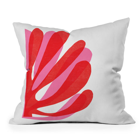 Garima Dhawan cutouts 28 Outdoor Throw Pillow