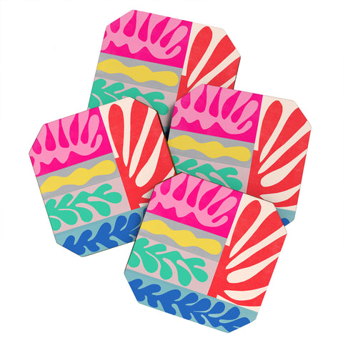 Garima Dhawan cutouts 40 Coaster Set