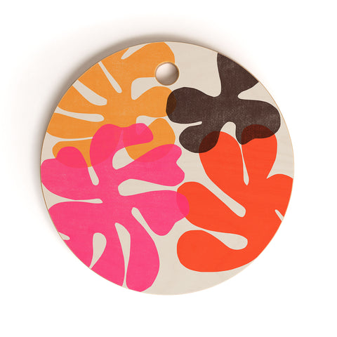 Garima Dhawan cutouts 42 Cutting Board Round