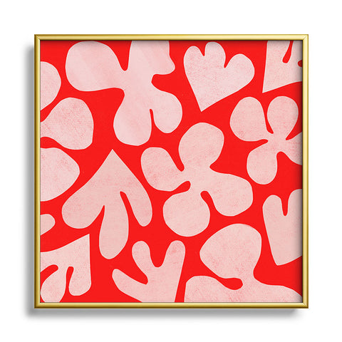 Garima Dhawan cutouts 48 Square Metal Framed Art Print