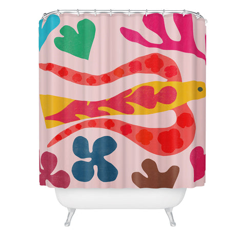 Garima Dhawan Cutouts 49 Shower Curtain