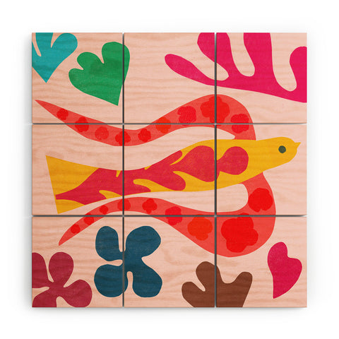 Garima Dhawan Cutouts 49 Wood Wall Mural