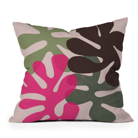 Garima Dhawan cutouts 50 Throw Pillow