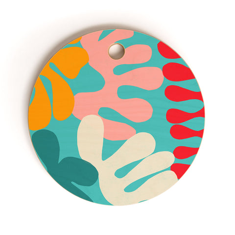 Garima Dhawan cutouts 52 Cutting Board Round