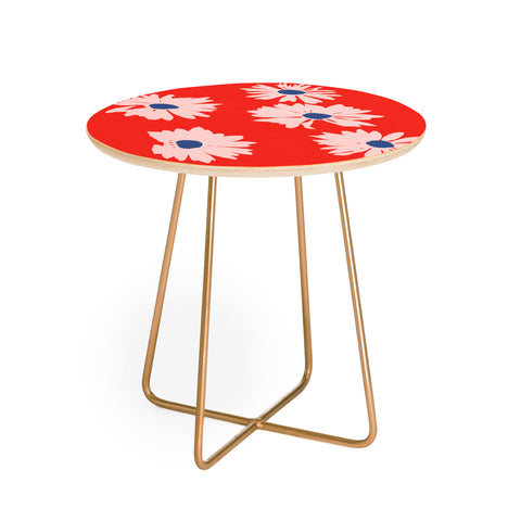 Garima Dhawan daisies 4 Round Side Table