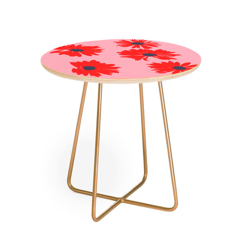 Garima Dhawan daisies 6 Round Side Table