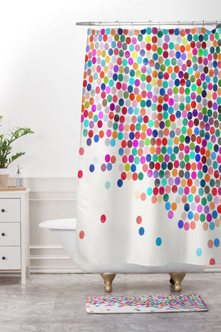 Garima Dhawan Dance 1 Shower Curtain And Mat