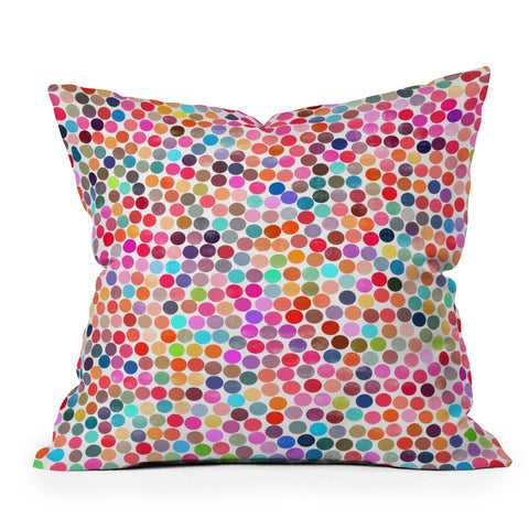 Garima Dhawan dance 1d Outdoor Throw Pillow