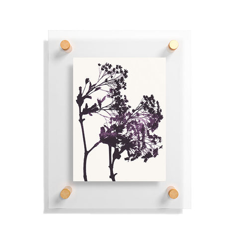 Garima Dhawan Dancing Trees Violet Floating Acrylic Print