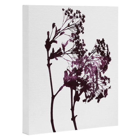 Garima Dhawan Dancing Trees Violet Art Canvas