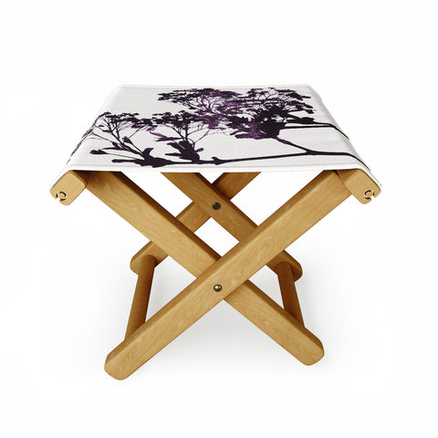 Garima Dhawan Dancing Trees Violet Folding Stool