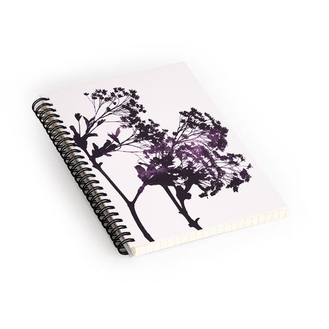 Garima Dhawan Dancing Trees Violet Spiral Notebook