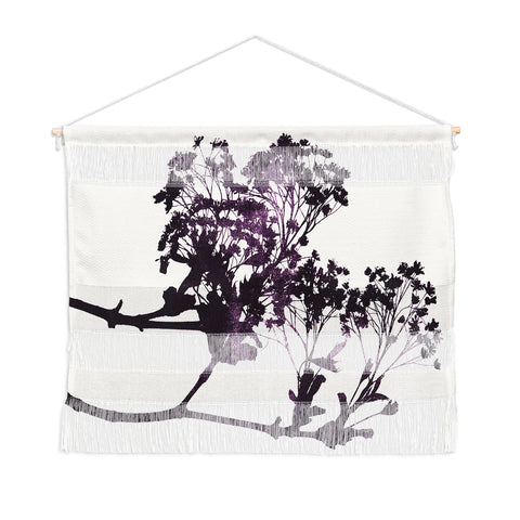 Garima Dhawan Dancing Trees Violet Wall Hanging Landscape
