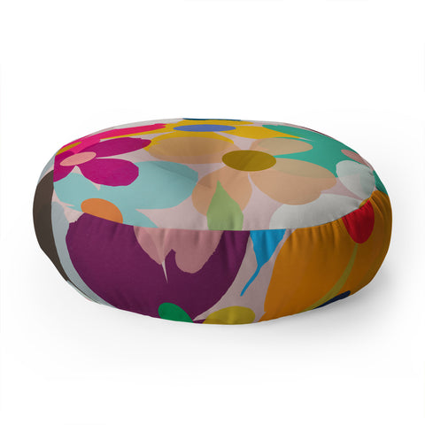 Garima Dhawan dogwood 11 Floor Pillow Round
